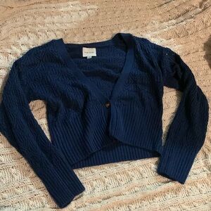 Dark blue sweater